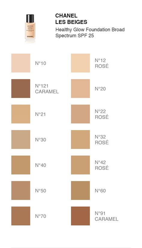 chanel le beige|chanel les beiges colour chart.